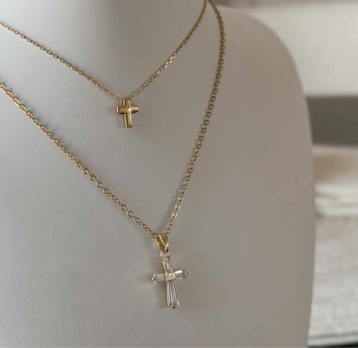 Mini Cross Necklace