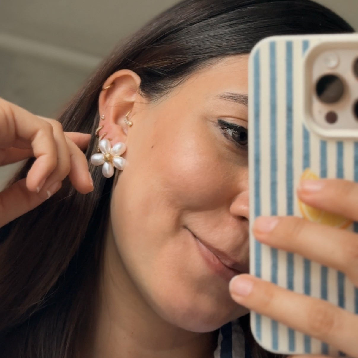 Camellia Earrings