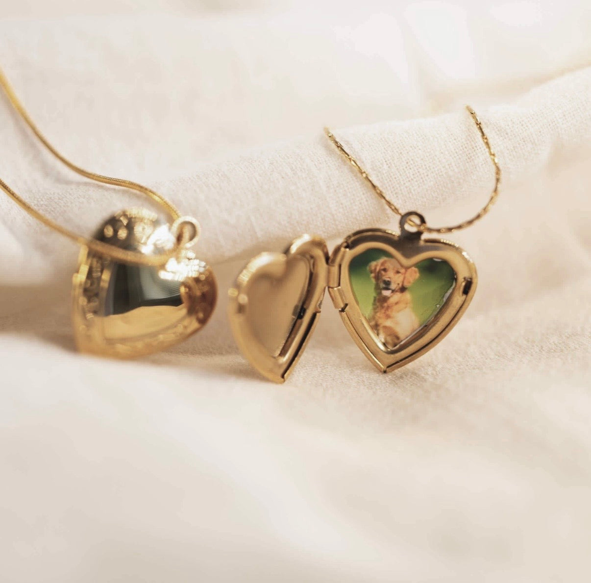 Heart Locket Necklace (Large)