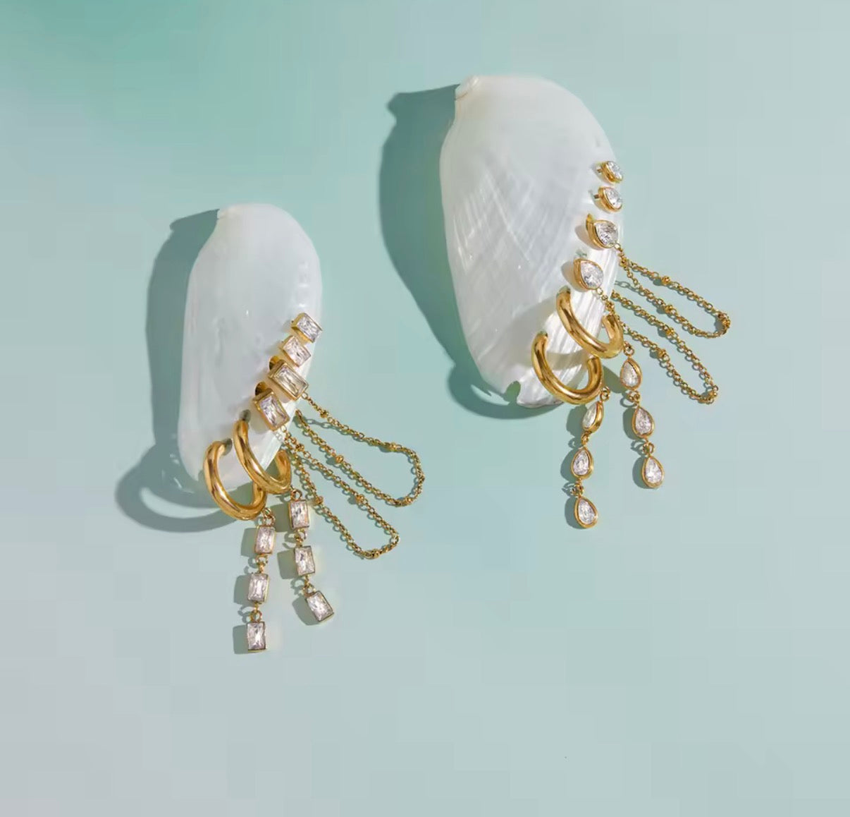 Indigo Earring Set