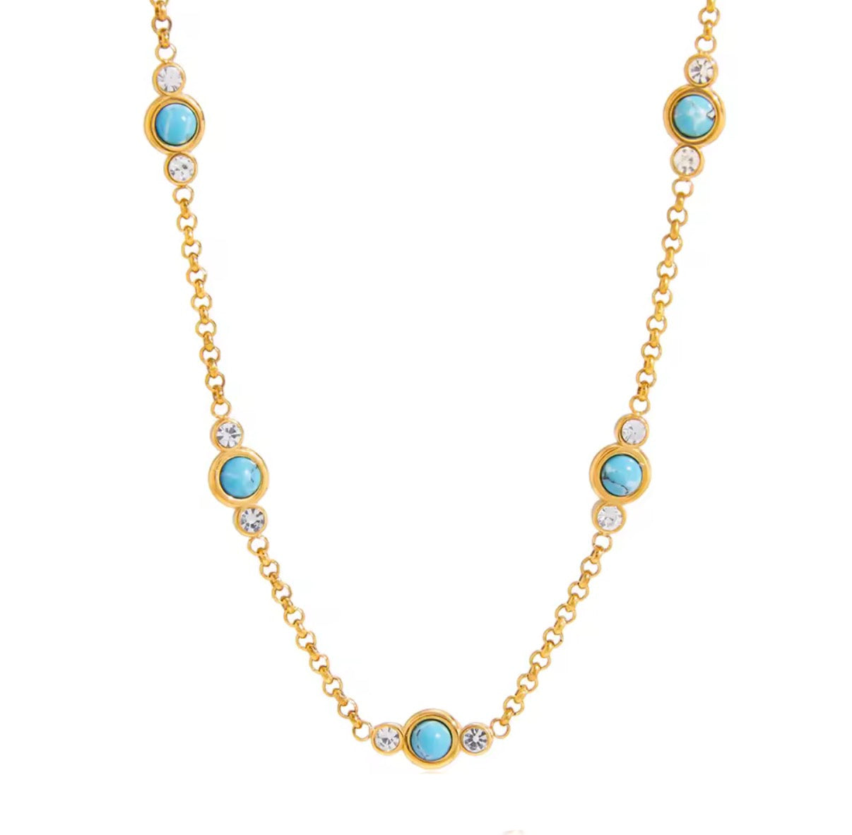 Costa Azul Necklace