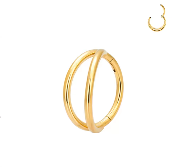 Double Plain Hoop