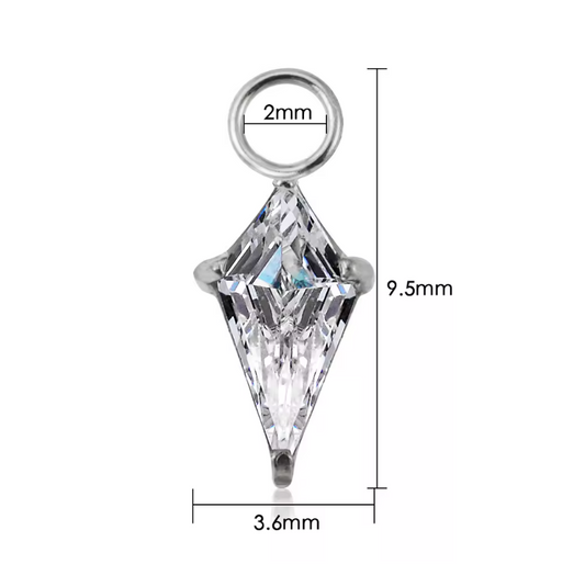 Long Drop Charm
