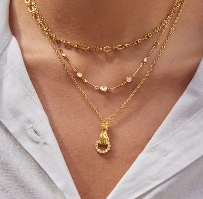 CZ Lover Necklace