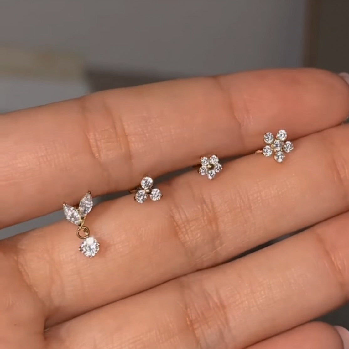 Tiny Flower Stud