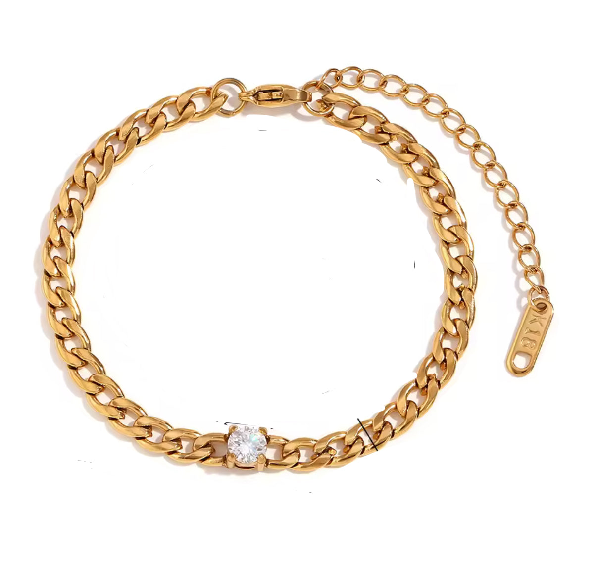 Round Stone Bracelet