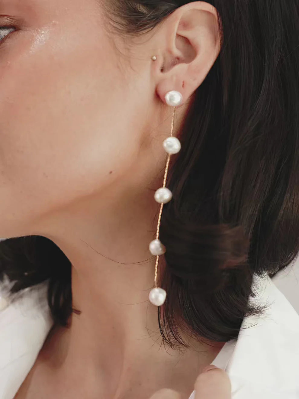 Mother Pearl Earrings