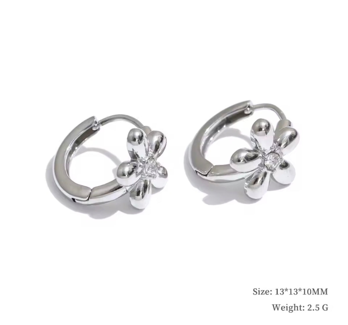 Flower Hoops