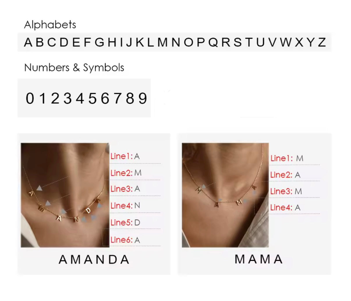 Plain Custom Necklace