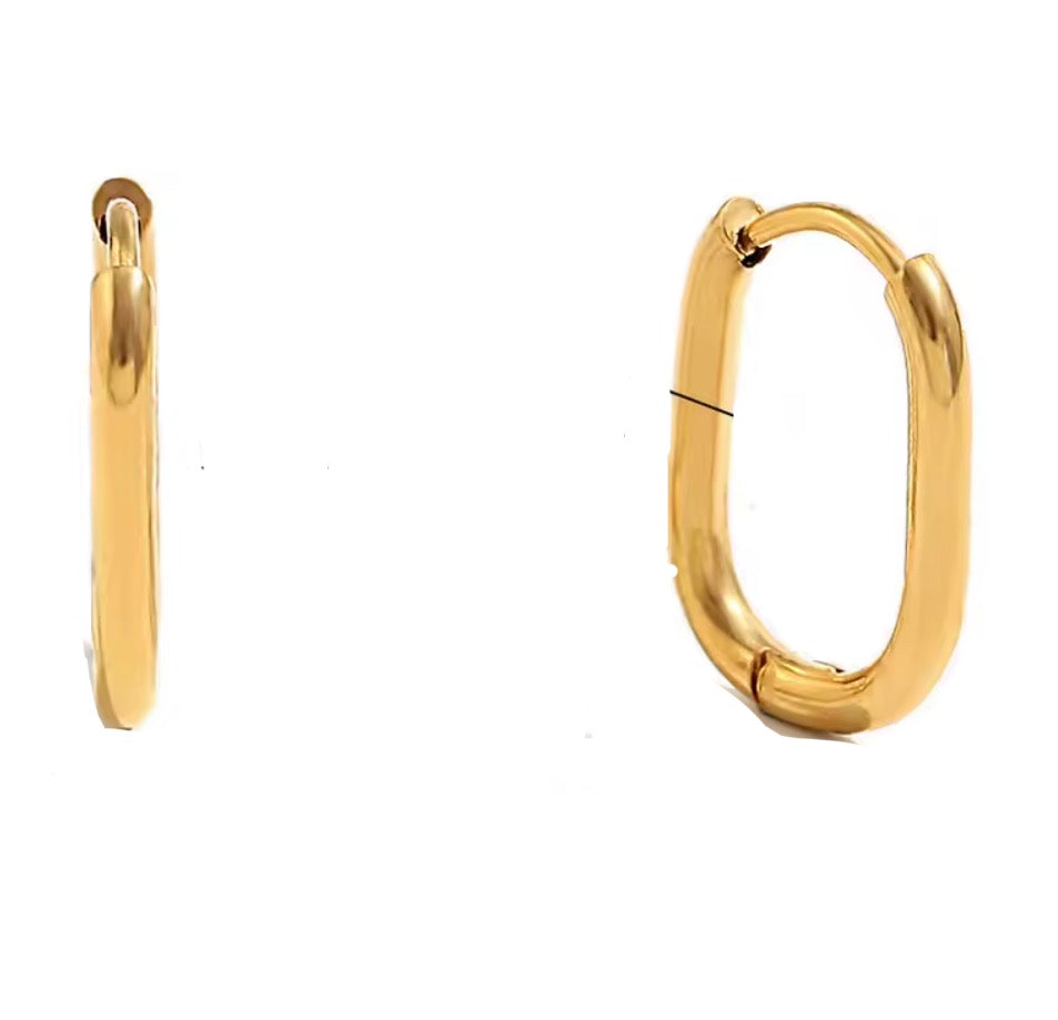 Oval Hoops