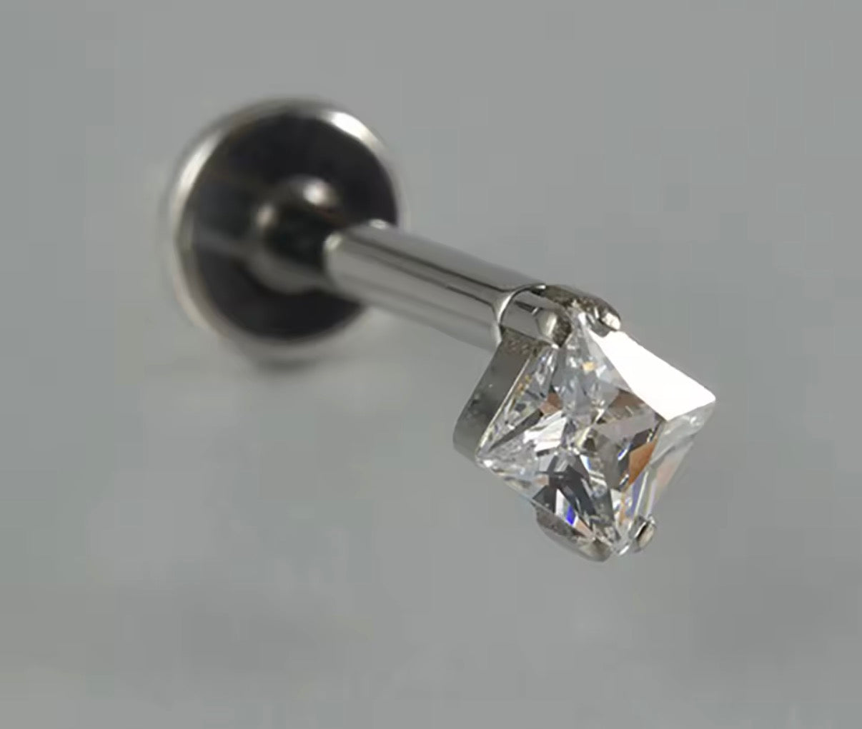 Tiny Diamond Shape Stud