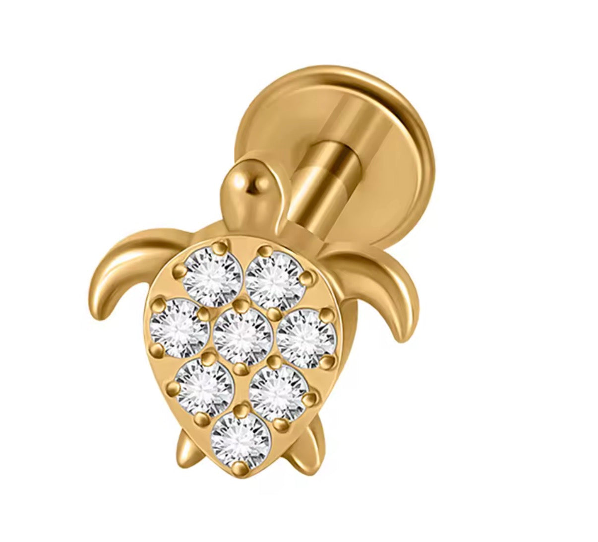 Mini Turtle Stud