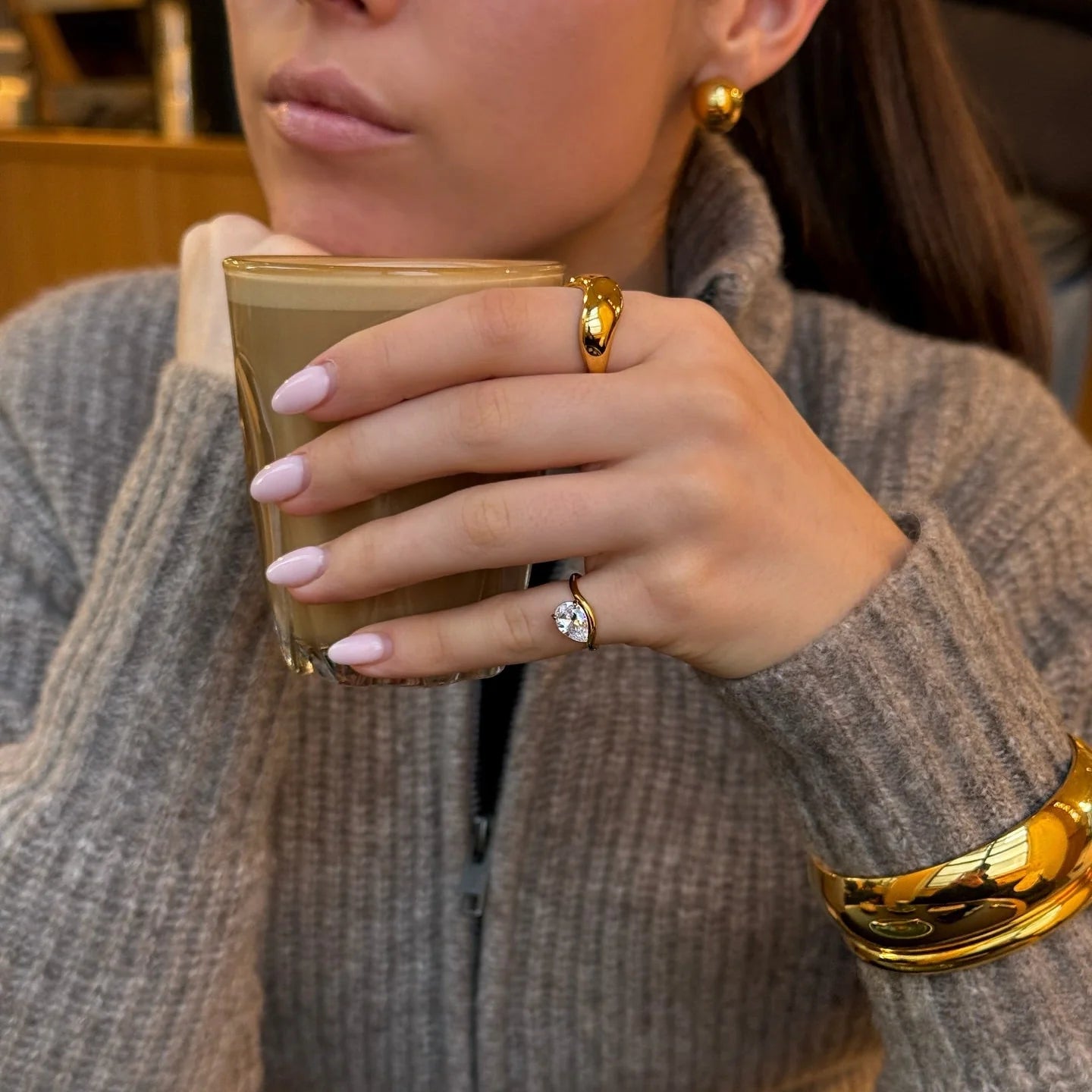 Pear Cut Ring