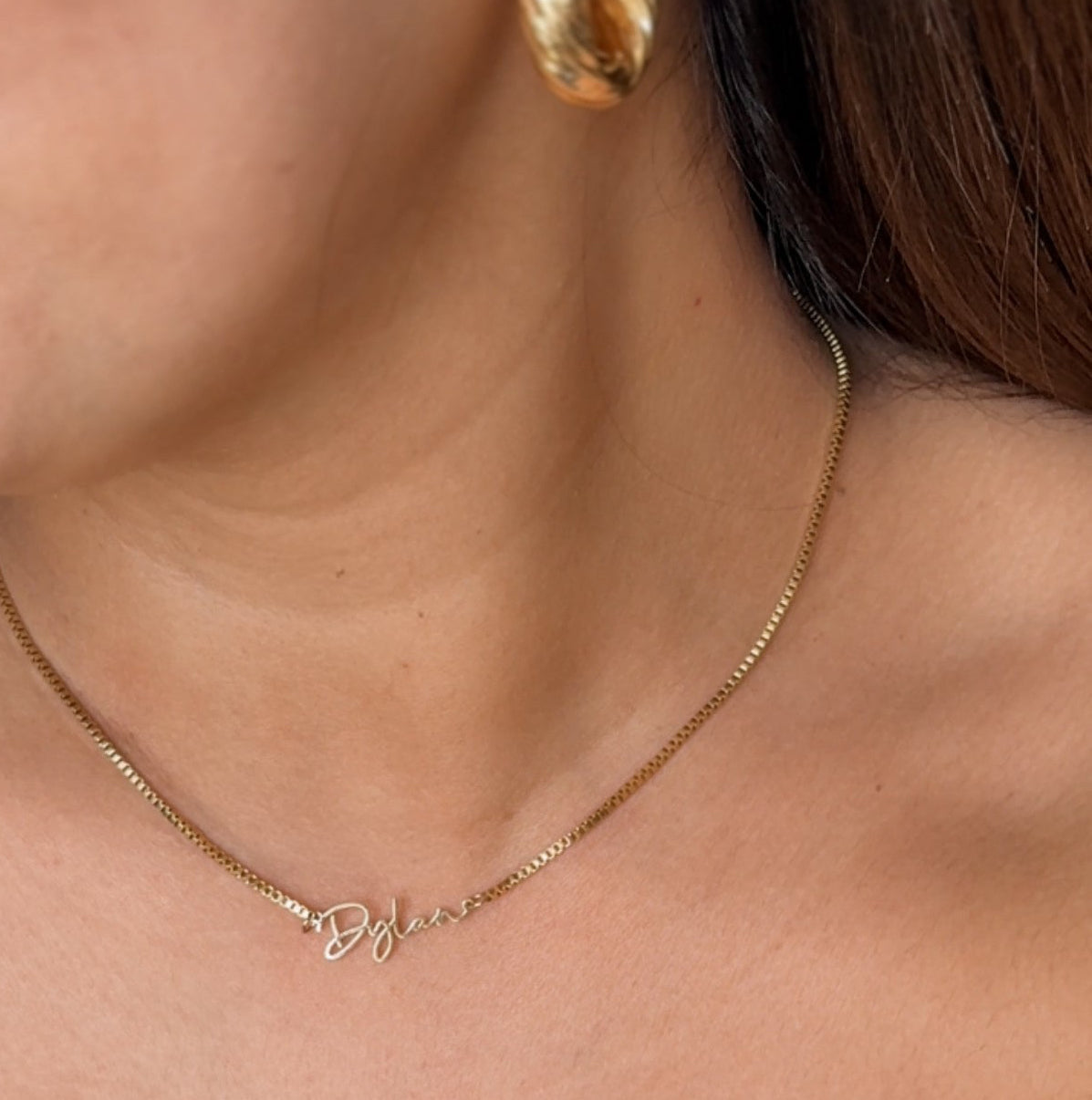 Cursive Custom Necklace