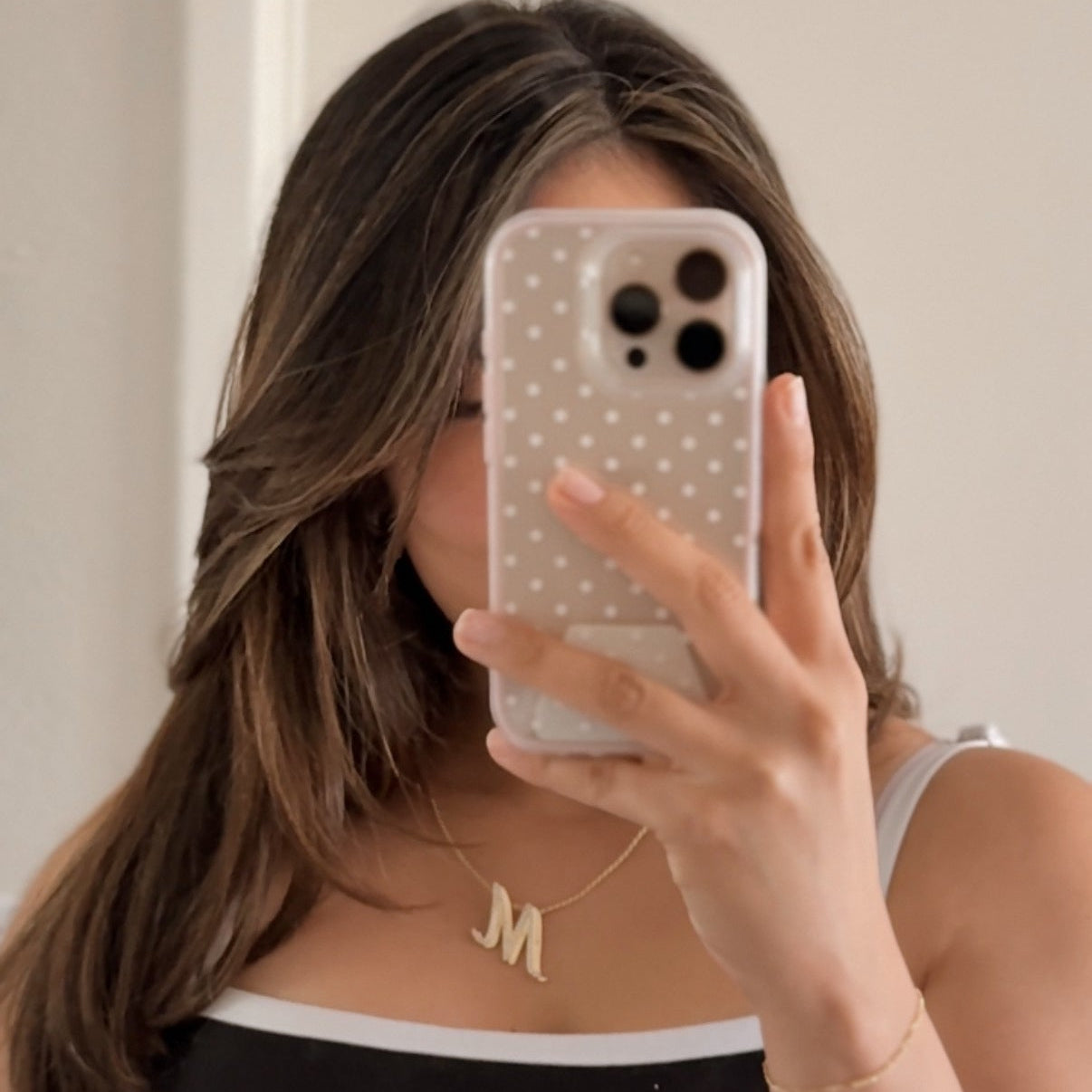 Script Initial Necklace