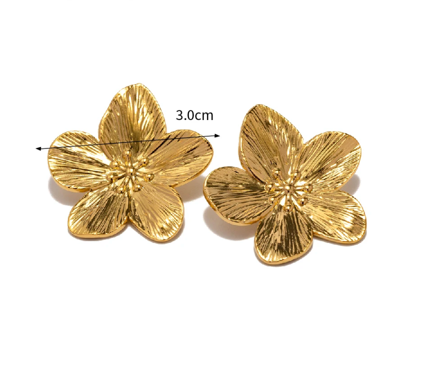 Hibiscus Earrings
