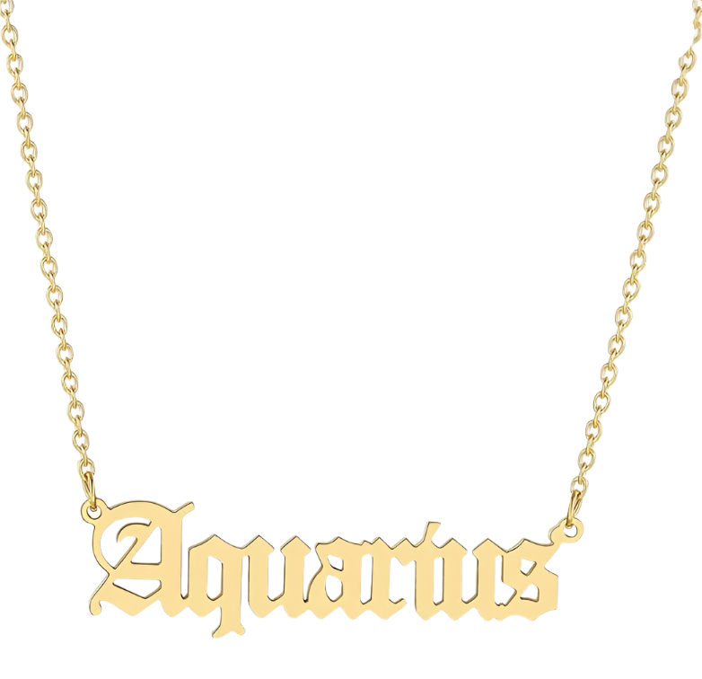 Zodiac Sign Necklace