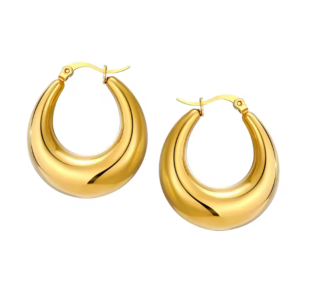 Classic Plain Hoops