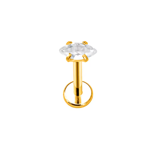 Tiny Diamond Shape Stud
