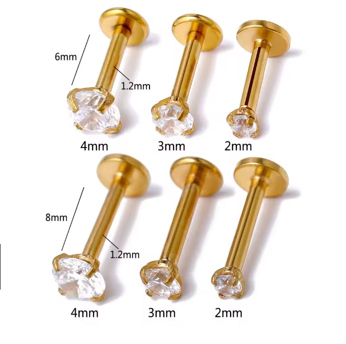 Single Stone Stud
