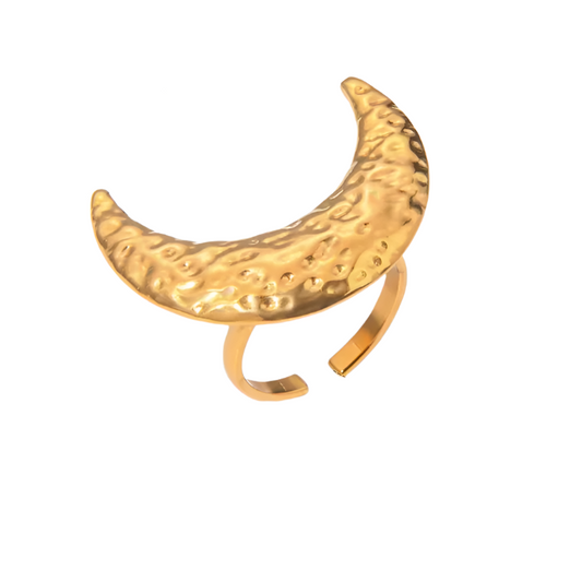 Crescent Moon Ring