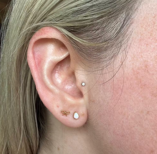 Mini Bow Stud