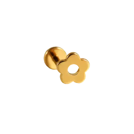 Plain Flower Stud