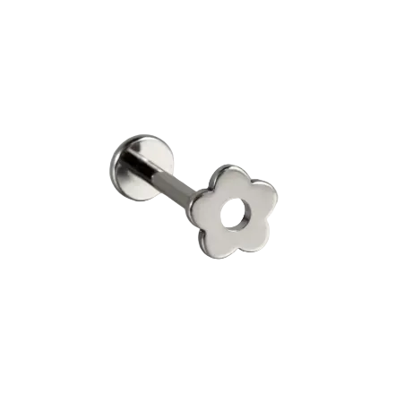 Plain Flower Stud