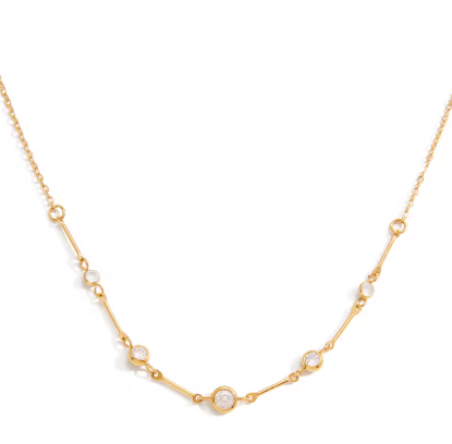 CZ Lover Necklace