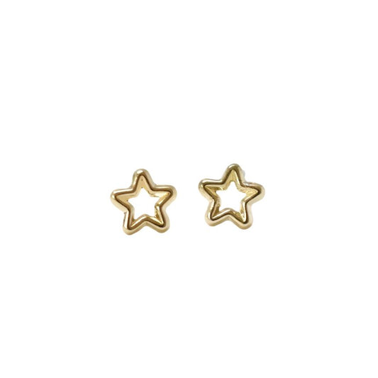Star Silhouette Stud