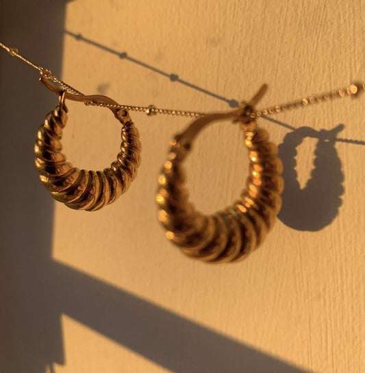 Classic Twisted Hoops