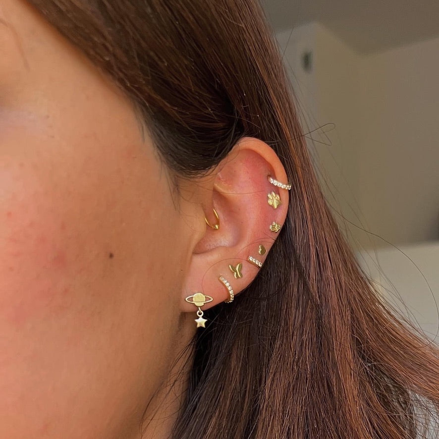 Saturn Drop Stud